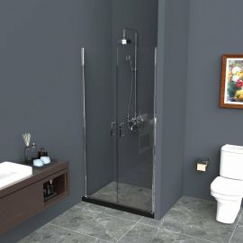 Душевая дверь BelBagno UNO-B-2-70-C-Cr_