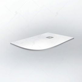 Душевой поддон асимметричный RGW ST/AR-W 16154129-01R_