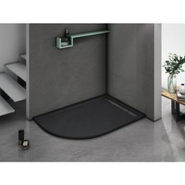 Душевой поддон WeltWasser WW TRR 12090 Stone-BL R черный_
