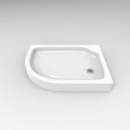 Душевой поддон Veconi 120x90x14 универсальный на каркасе с сифоном (TZ-13R-12090AS-01-19C1)_