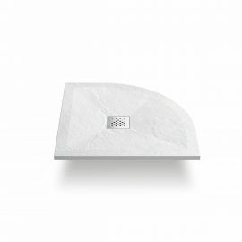 Поддон для душа из искусственного камня Vincea VST-4SQ9012W-R, 1200*900*25, белый матовый_