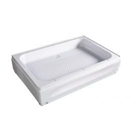 Поддон для душа WEMOR 100/80/24 S прямоугольный_