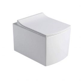 Подвесной унитаз Black&White W-719_
