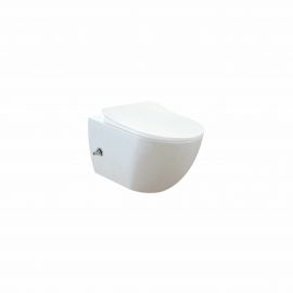 Унитаз подвесной Creavit Free с биде и смесителем FE320-34CB00E-0002_