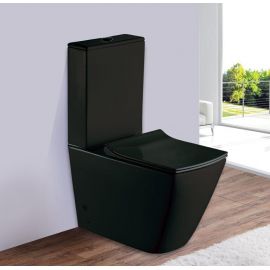 Унитаз-компакт безободковый Esbano DUERO-C Matt Black_