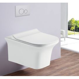 Унитаз подвесной безободковый Esbano AZUL White_