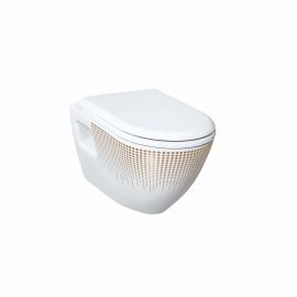 Унитаз подвесной Creavit Dekor TP325-11CB00E-NA00_