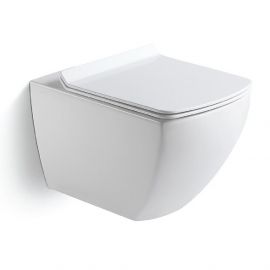 Подвесной унитаз Black&White W-726_