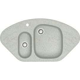 Мойка мраморная Marrbaxx T023Q010 светло-серая_