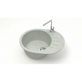 Мойка мраморная Marrbaxx T010Q010 светло-серая_