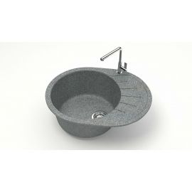 Мойка мраморная Marrbaxx T010Q008 темно-серая_
