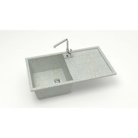 Мойка мраморная Marrbaxx T017Q010 светло-серая_