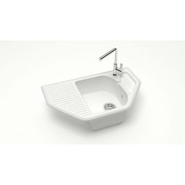 Мойка мраморная Marrbaxx T022Q001 белый лёд_