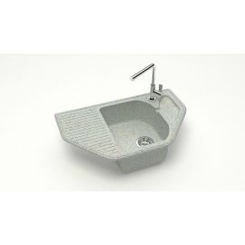 Мойка мраморная Marrbaxx T022Q010 светло-серая_