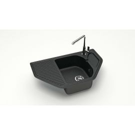 Мойка мраморная Marrbaxx T022Q004 черная_