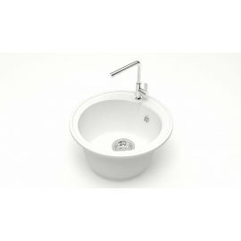 Мойка мраморная Marrbaxx T004Q001 белый лёд_