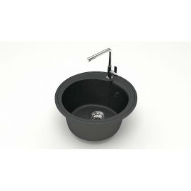Мойка мраморная Marrbaxx T004Q004 черная_