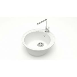 Мойка мраморная Marrbaxx T006Q001 белый лёд_