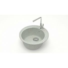 Мойка мраморная Marrbaxx T006Q010 светло-серая_