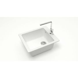 Мойка мраморная Marrbaxx T008Q001 белый лёд_