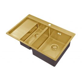 Кухонная мойка Zorg SZR 5178-2-R BRONZE_