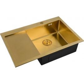 Кухонная мойка ZORG Inox PVD SZR-7851-R BRONZE_