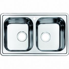 Мойка кухонная из нержавеющей стали IDDIS Strit STR78P2i77_