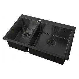 Кухонная мойка Zorg ZL R 780-2-510-R GRAFIT_