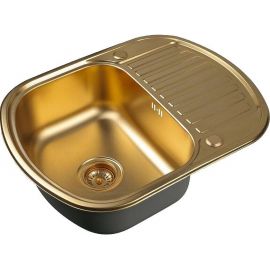 Кухонная мойка ZORG Inox PVD SZR-6249 BRONZE_