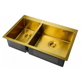Кухонная мойка Zorg ZL R 780-2-510-R BRONZE_
