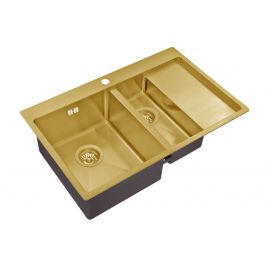 Кухонная мойка Zorg SZR 5178-2-L BRONZE_