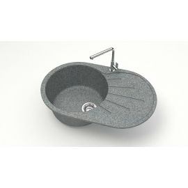 Мойка мраморная Marrbaxx T110Q008 темно-серая_