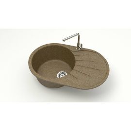 Мойка мраморная Marrbaxx T110Q009 терракот_