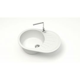 Мойка мраморная Marrbaxx T111Q001 белый лёд_