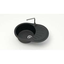 Мойка мраморная Marrbaxx T111Q004 черная_