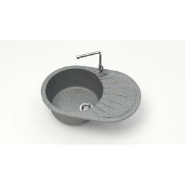 Мойка мраморная Marrbaxx T111Q008 темно-серая_