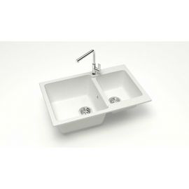 Мойка мраморная Marrbaxx T191Q001 белый лёд_
