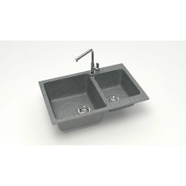 Мойка мраморная Marrbaxx T191Q008 темно-серая_