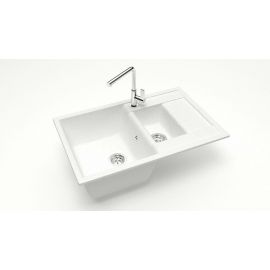 Мойка мраморная Marrbaxx T210Q001 белый лёд_