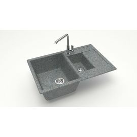 Мойка мраморная Marrbaxx T210Q008 темно-серая_