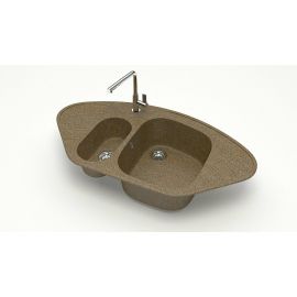 Мойка мраморная Marrbaxx T023Q009 терракот_