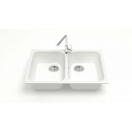 Мойка мраморная Marrbaxx T260Q001 белый лёд_