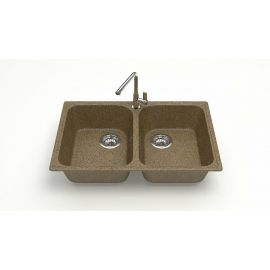 Мойка мраморная Marrbaxx T260Q009 терракот_