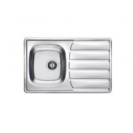 Мойка Alveus ZOOM 20 LEI-90 790X500 в комплекте с сифоном_