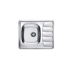 Мойка Alveus ZOOM 10 LEI-90-615X500 в комплекте с сифоном_