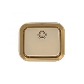 Мойка Alveus VARIANT MONARCH 10 BRONZE 480X400X180 в комплекте с выпуском без сифона_