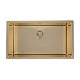Мойка Alveus QUADRIX MONARCH 60 BRONZE 740x400x200 в комплекте с выпуском без сифона_