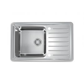 Мойка Alveus GALEO 20 SAT 90 FI 790X500 в комплекте с сифоном_