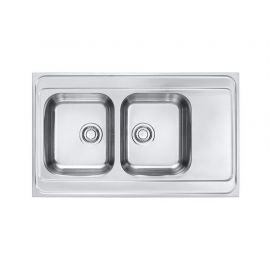 Мойка Alveus CLASSIC PRO 80 SAT-90 1000X600 в комплекте с сифоном_