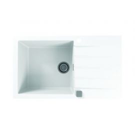 Мойка Alveus GRANITAL CADIT 40 ARCTIC - G11 860 X 500 1X в комплекте с сифоном_